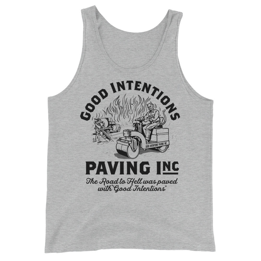 Good Intentions Paving Company Tank Top