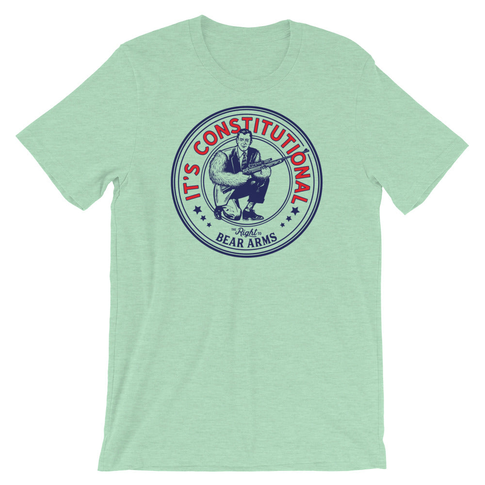 The Right To Bear Arms Constitutional Graphic T-Shirt