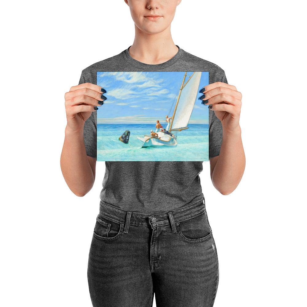 Ground Swell by Edward Hopper Poster