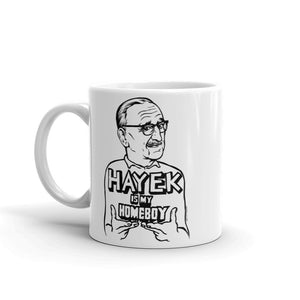 Hayek Is My Homeboy Mug