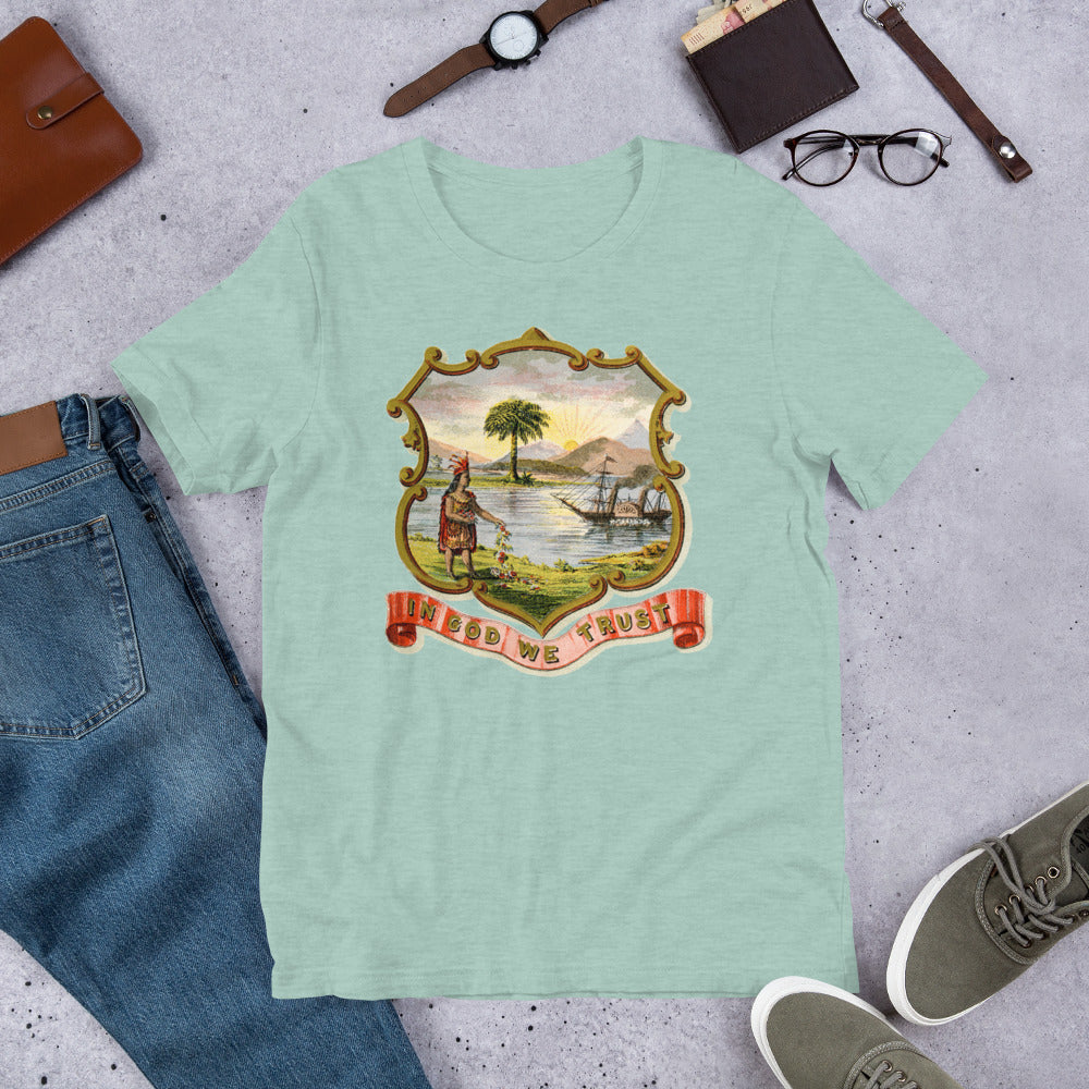 Vintage Florida State Seal Graphic T-Shirt