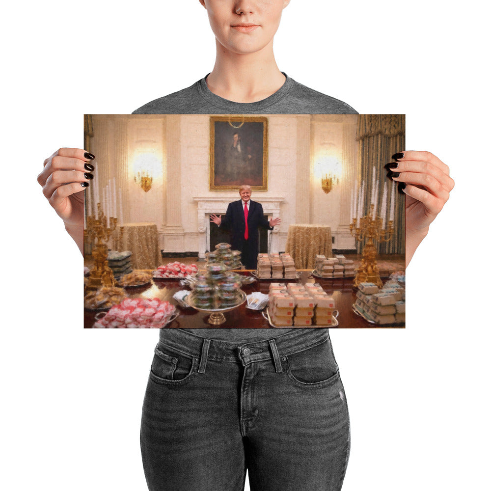 Trump House of Carbs Print