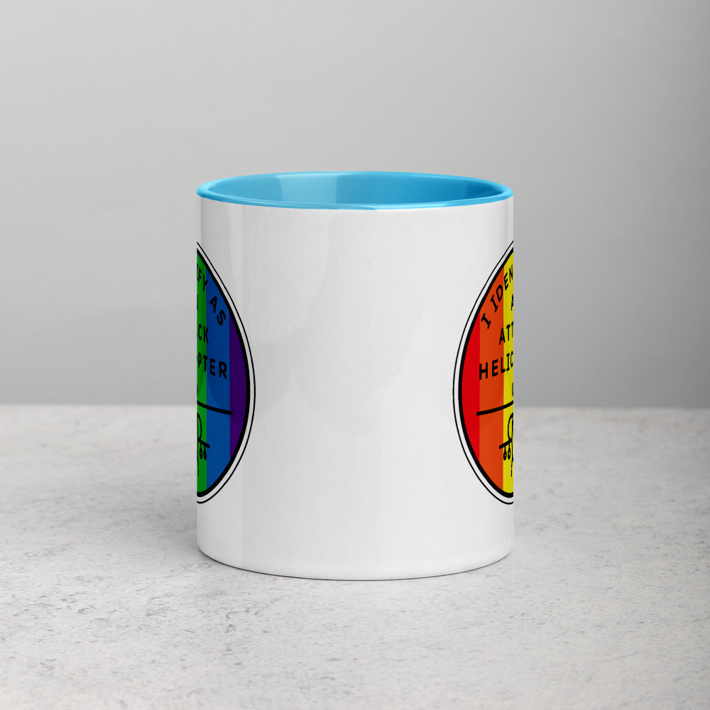 I Identify as an Attack Helicopter Mug