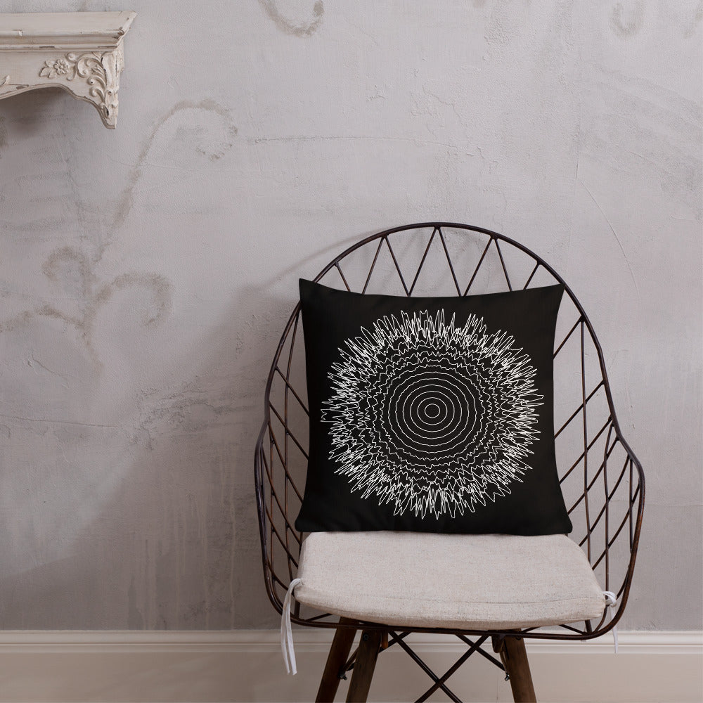 Entropy Throw Pillow