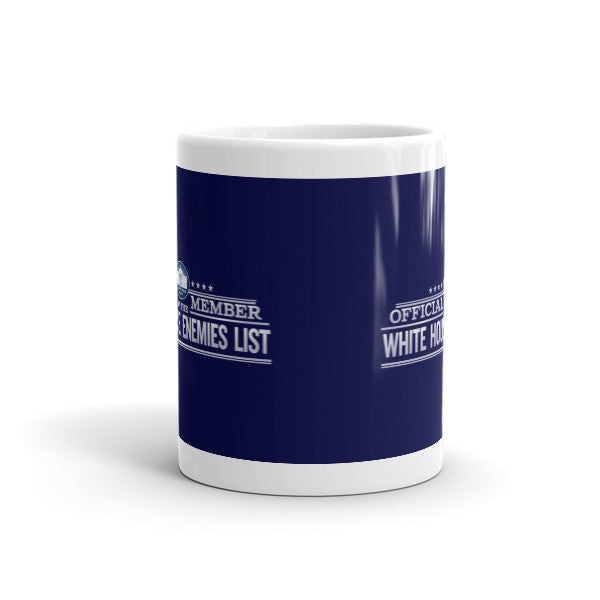 White House Enemies List Membership Mug