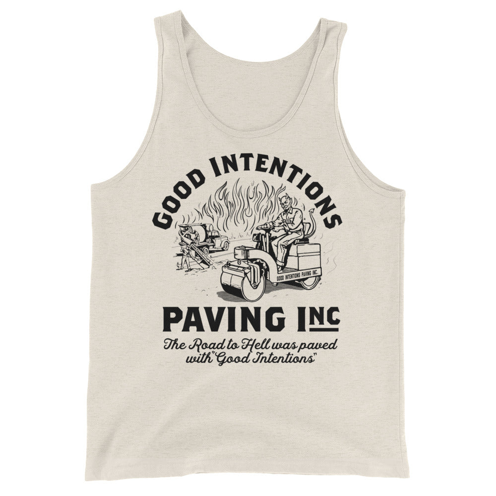Good Intentions Paving Company Tank Top