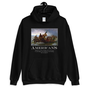 Americans Unisex Hoodie Sweatshirt