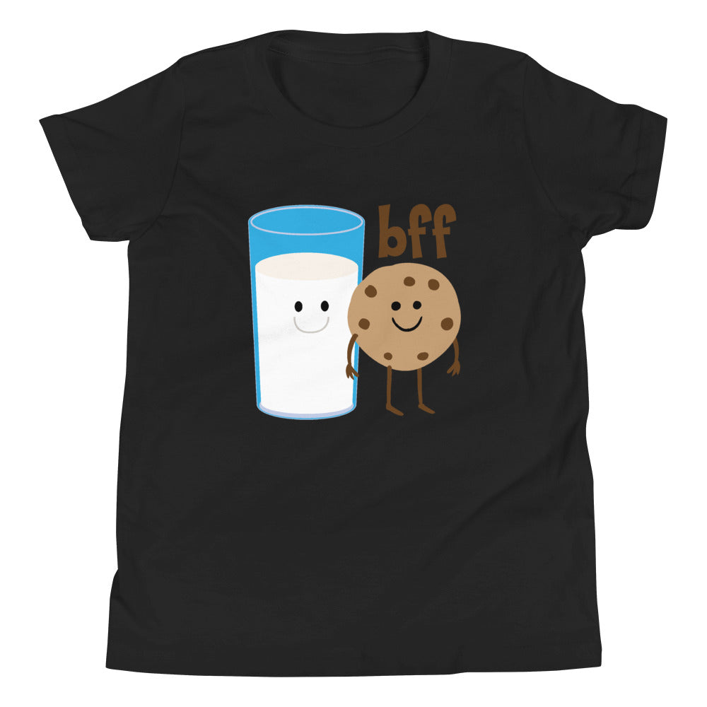 Milk and Cookies BFF Youth Short Sleeve T-Shirt