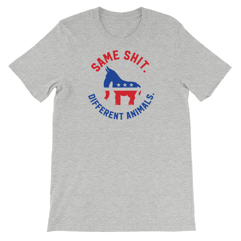 Same Shit Different Animals Republicrat T-Shirt