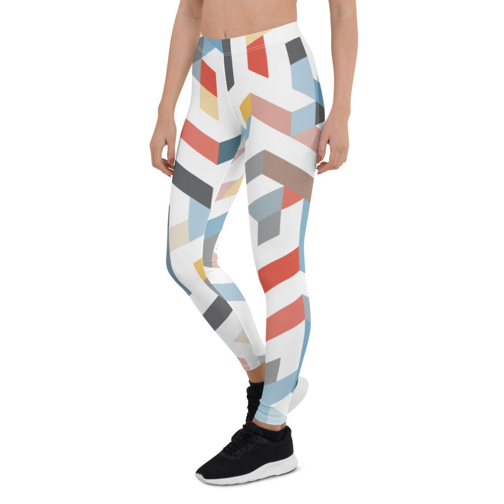 Gotland Maze Pattern Leggings