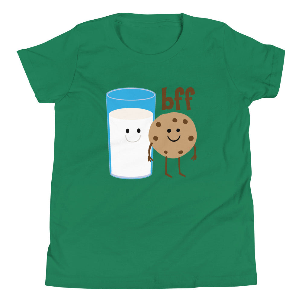 Milk and Cookies BFF Youth Short Sleeve T-Shirt