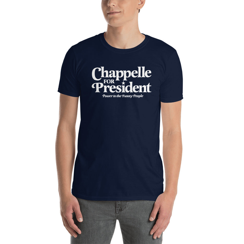 Chappelle for President Power to the Funny People T-Shirt