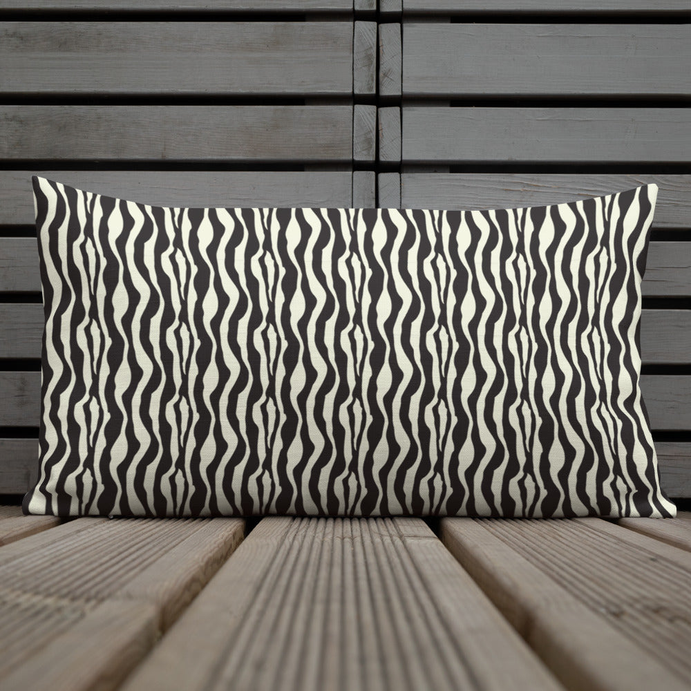 Zebra Print Throw Pillows