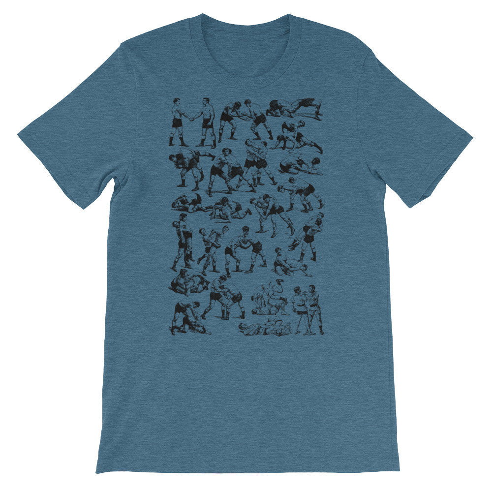 Vintage MMA Moves Heathered T-Shirt
