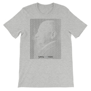 Ludwig von Mises Ideas Quote Matrix Graphic T-Shirt