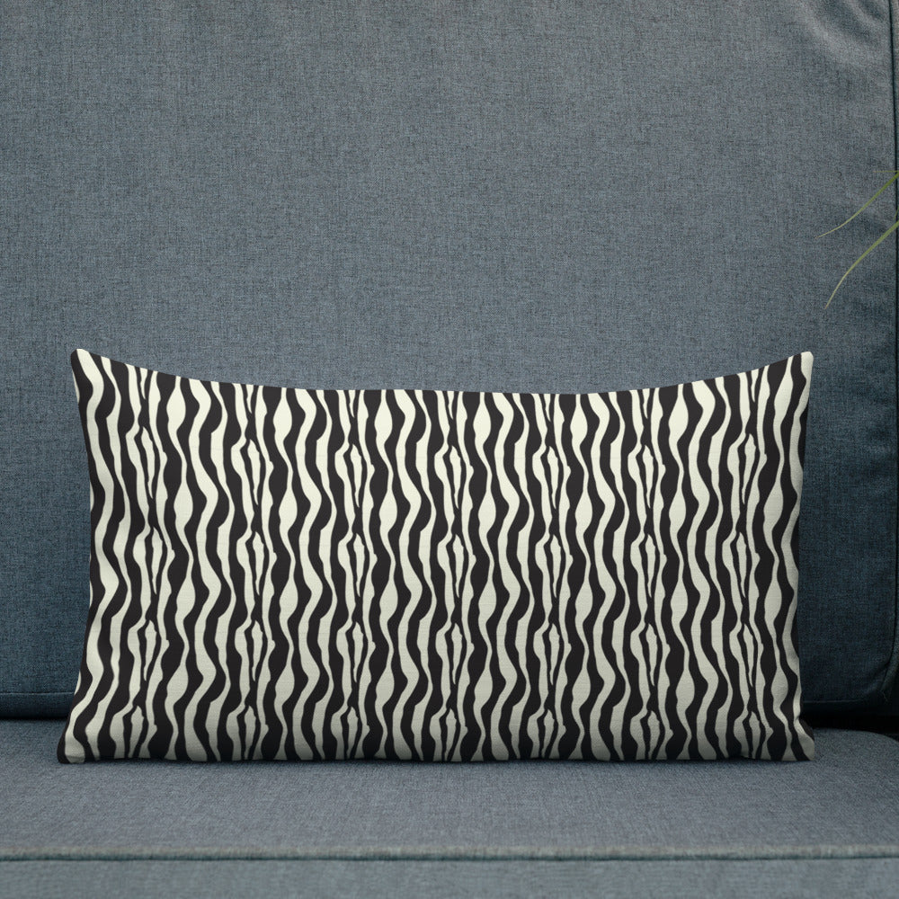 Zebra Print Throw Pillows