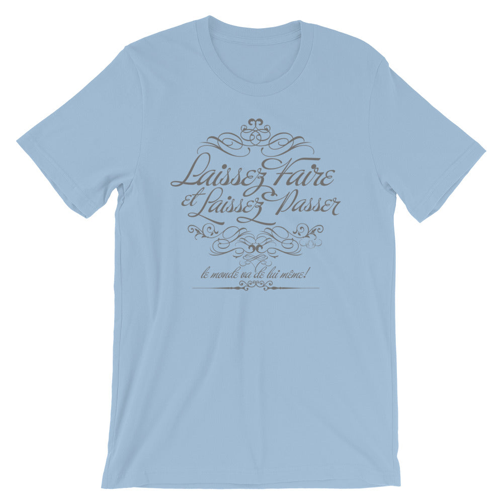 Laissez Faire Vintage Graphic Tee Short-Sleeve Unisex T-Shirt
