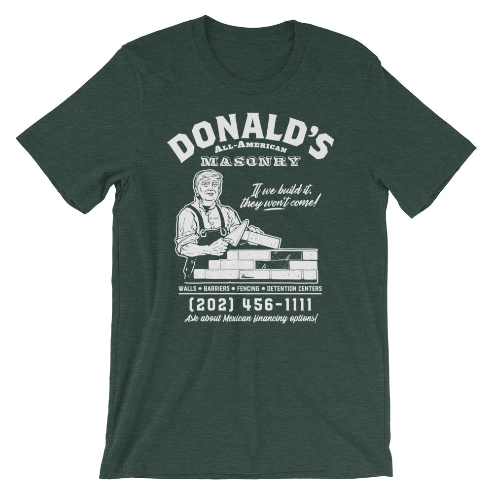 Donald Trump&#39;s All-American Masonry T-Shirt