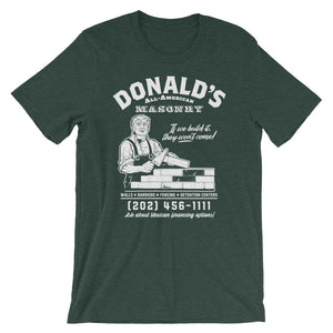 Donald Trump's All-American Masonry T-Shirt