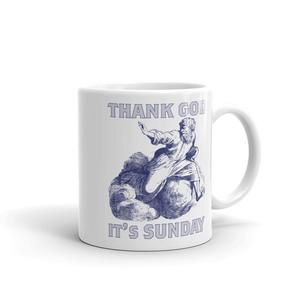 Thank God It&#39;s Sunday Mug