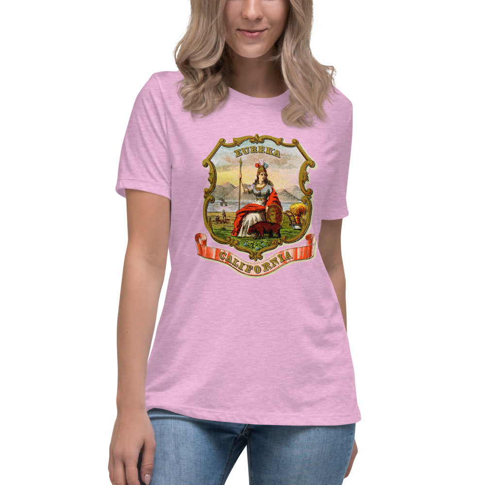 Eureka California State Seal Women's Relaxed T-Shirt