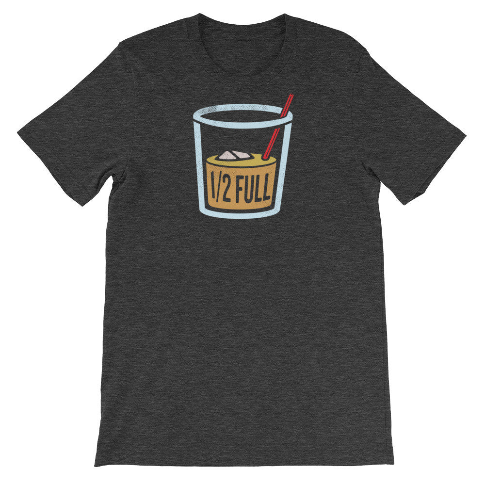 The Glass Is Half Full Graphic T-Shirt