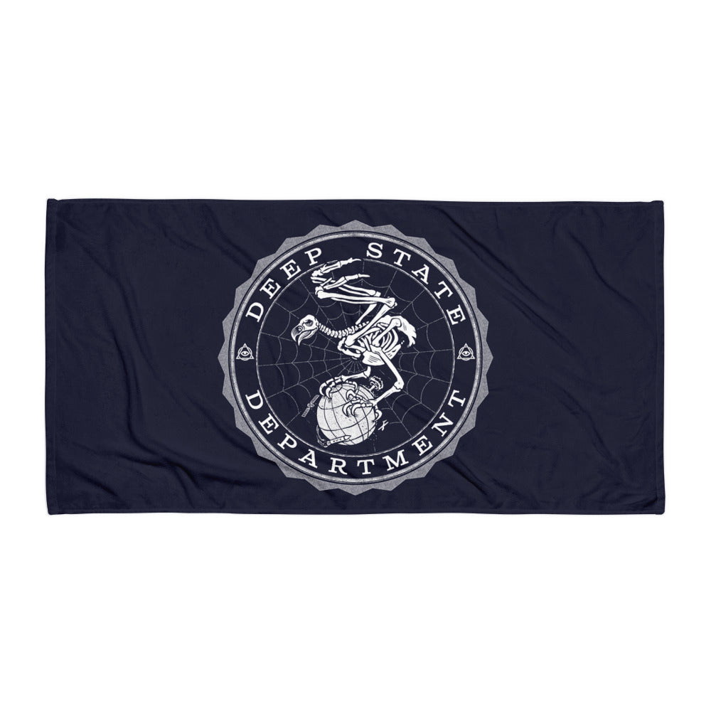 Deep State Department Beach Towel