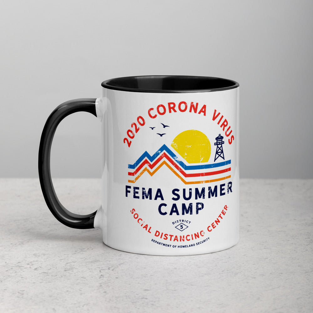 2020 FEMA SUMMER CAMP Social Distancing Center Mug