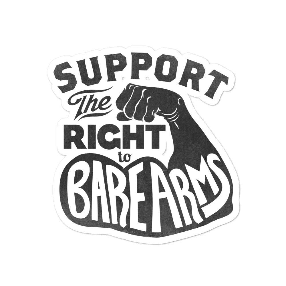 Support the Right To Bare Arms