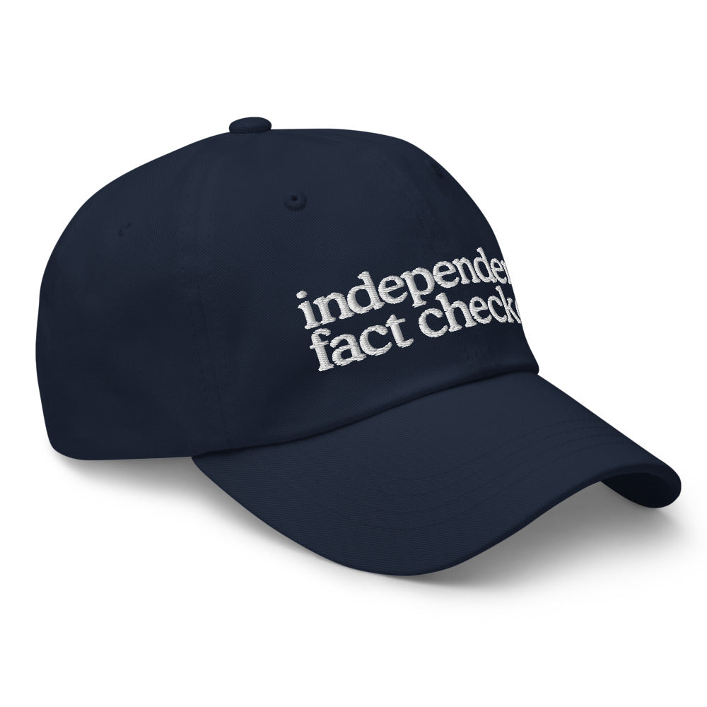 Independent Fact Checker Dad hat