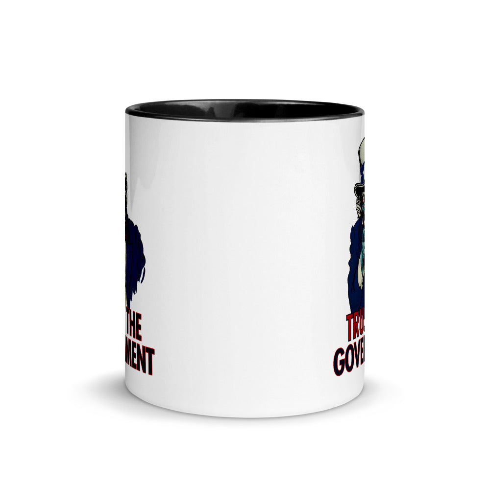 Uncle Sam Trust Government They Live Mug with Color Inside