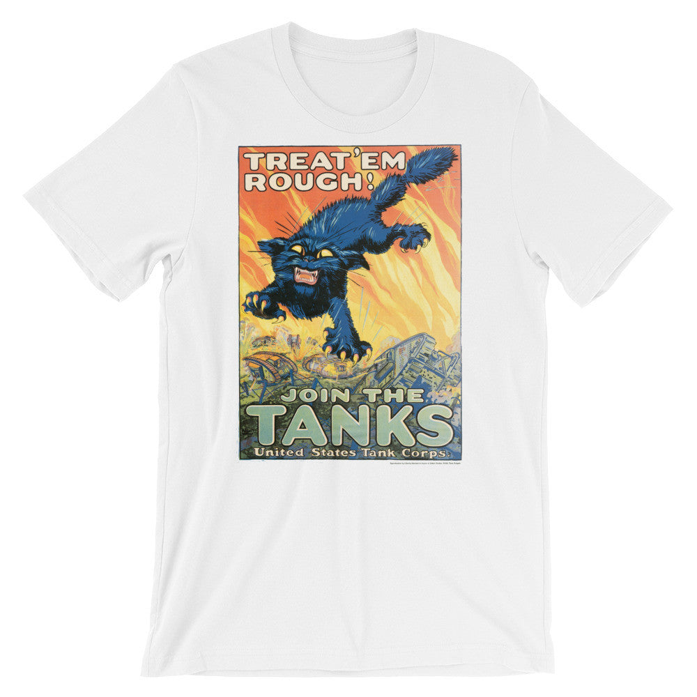 WW1 Wildcat Tanker Unisex Short Sleeve Graphic T-Shirt