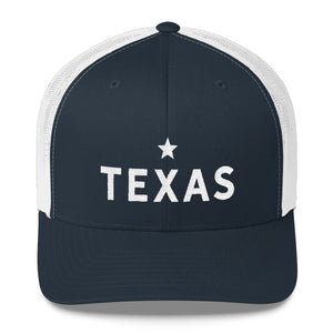 Texas Lone Star Vintage Trucker Cap