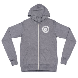 The NSA The Only Part of Government That Actually Listens Unisex Triblend Lightweight Zip Hoodie