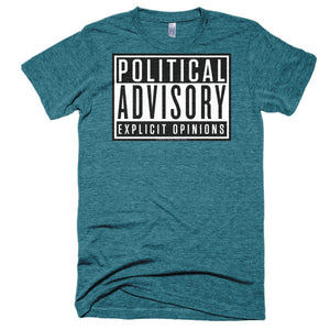 Political Advisory Triblend T-Shirt
