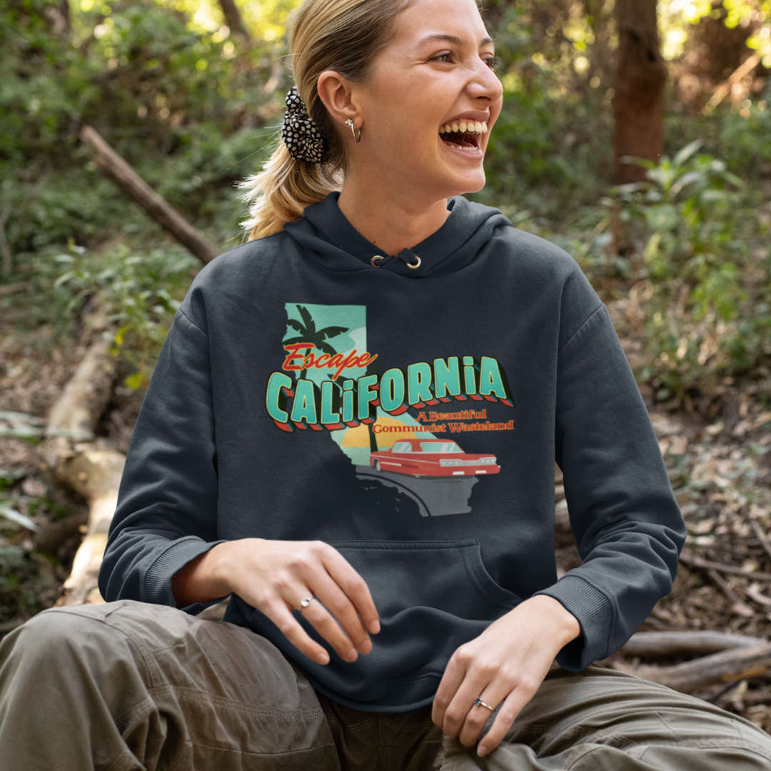 Escape California A Beautiful Communist Wasteland Unisex Hoodie