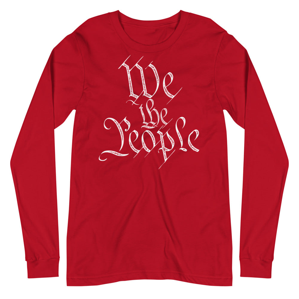 We the People Unisex Long Sleeve Tee
