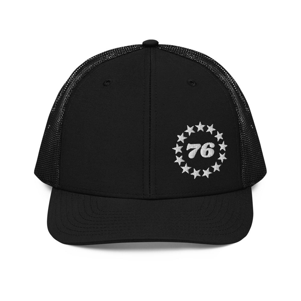 Betsy Ross 1776 13 stars Trucker Cap