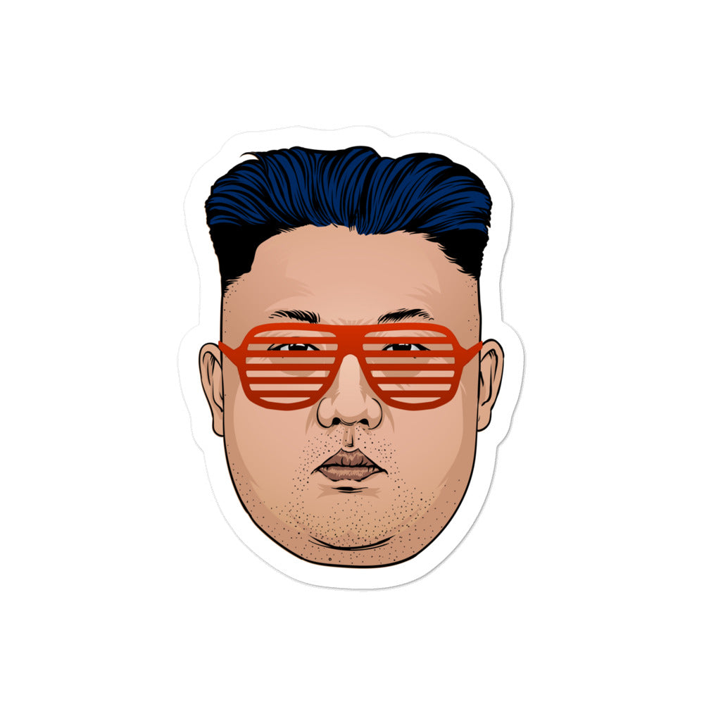 Kim Jong Un-Cool Sticker