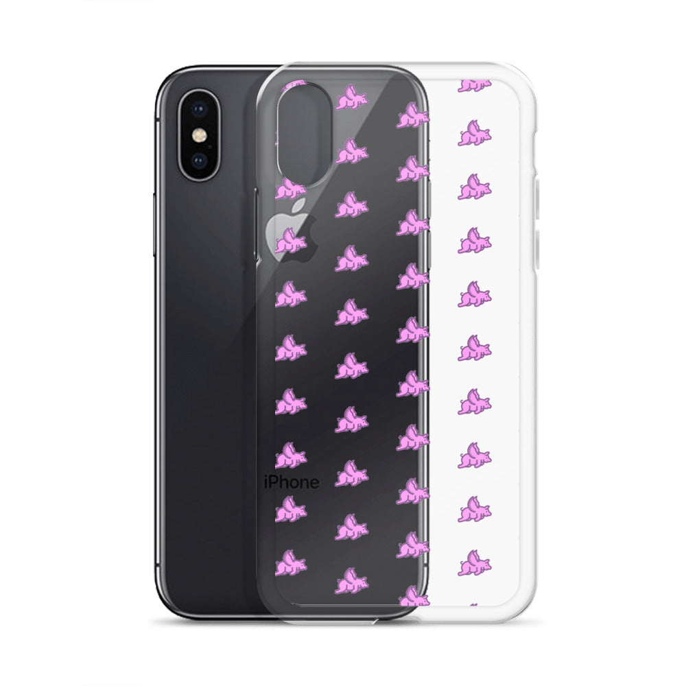 Pigs Fly iPhone Clear Case