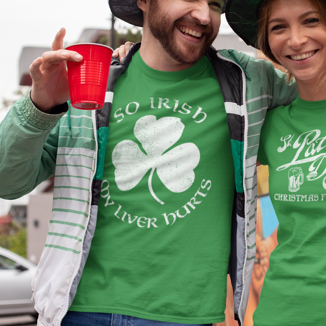 So Irish My Liver Hurts Pre-Distressed T-Shirt