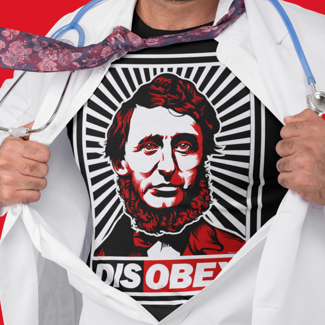 Henry David Thoreau Civil Disobedience T-shirt