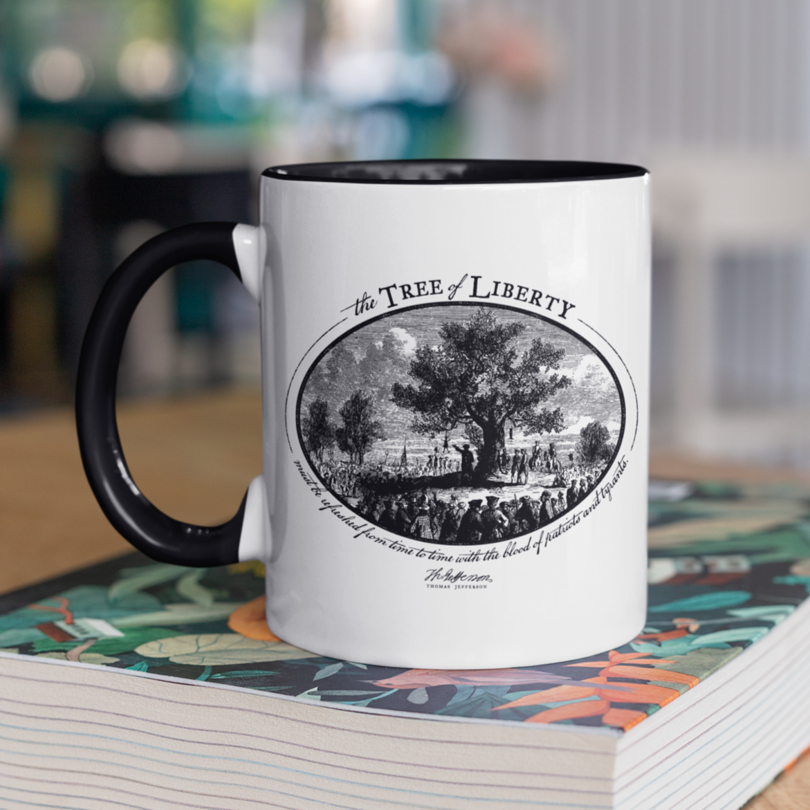 Thomas Jefferson Tree of Liberty Mug
