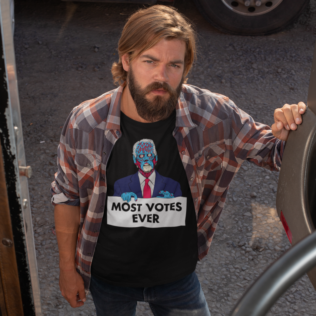 They Live Joe Most Votes Ever Short-Sleeve Unisex T-Shirt