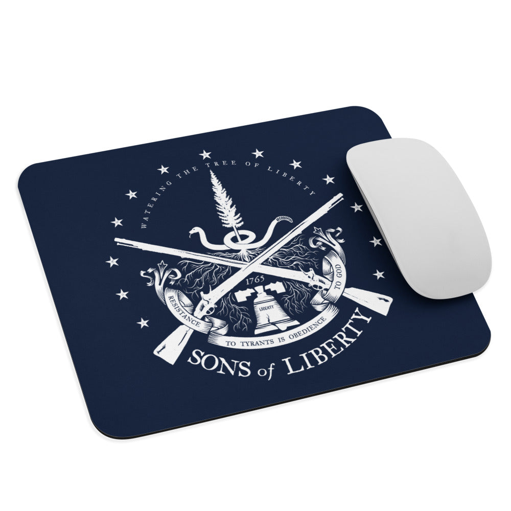 Sons of Liberty Blue Mouse pad