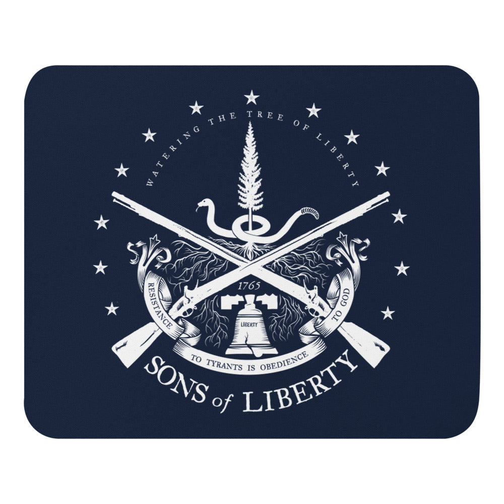 Sons of Liberty Blue Mouse pad
