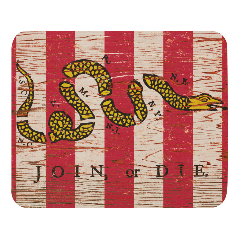 Sons of Liberty Join or Die Mouse pad