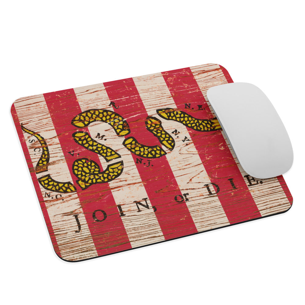 Sons of Liberty Join or Die Mouse pad