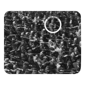 August Landmesser Civil Disobedience Mouse pad