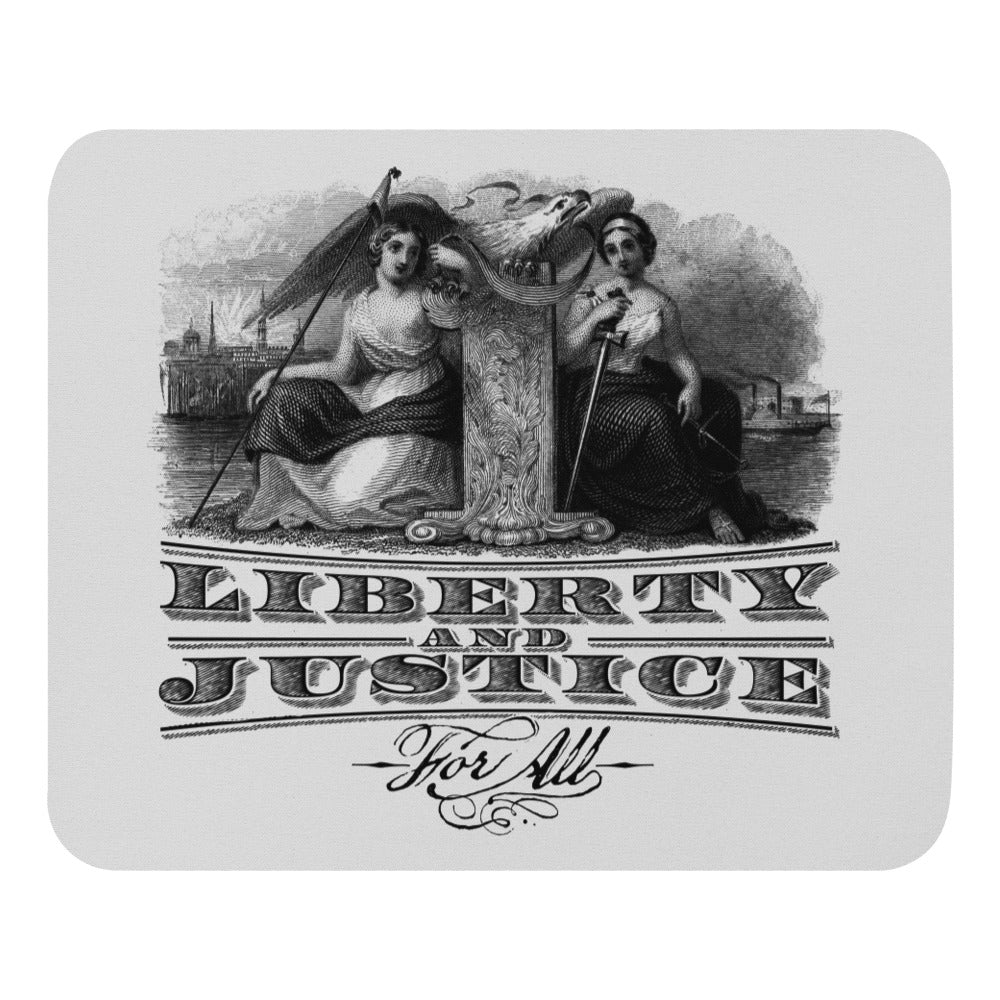 Liberty and Justice For Akk Mouse pad
